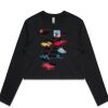 AS Colour Long Sleeve Crop Thumbnail